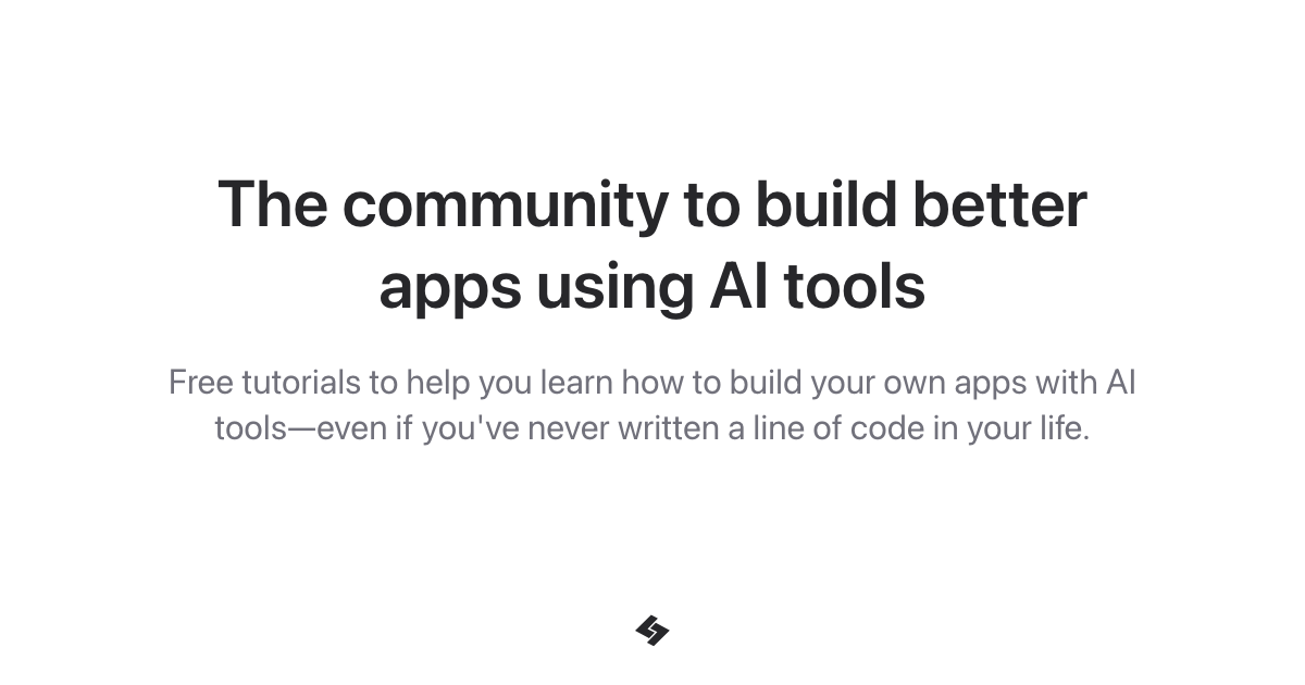 Playbooks · Build better apps using AI tools